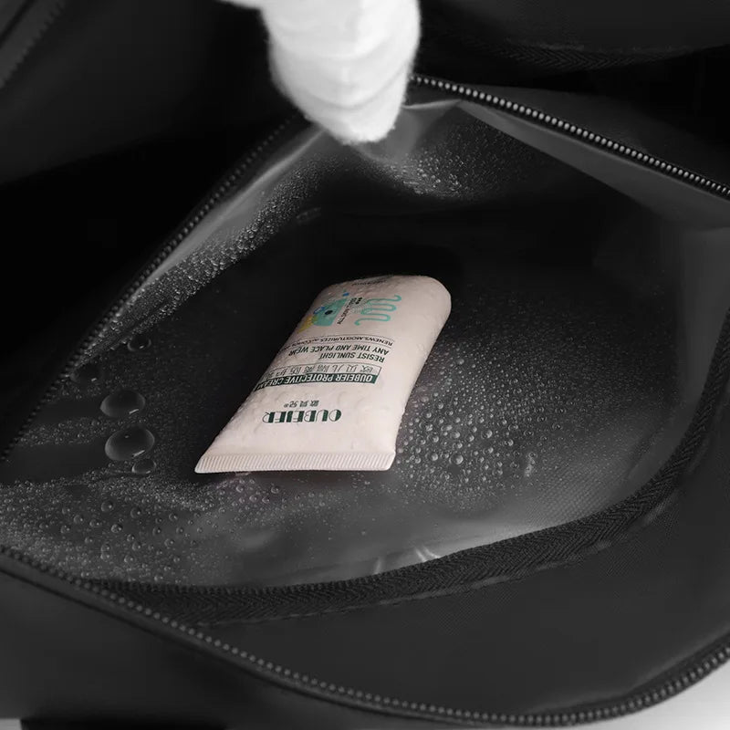 Carvallo Vattentät Resväska med Fuktfack | Stor Sport- & Helgväska för Damer & Herrar | Axelväska med Bärrem | Perfekt för Fitness, Resor & Vardagen Carvallo