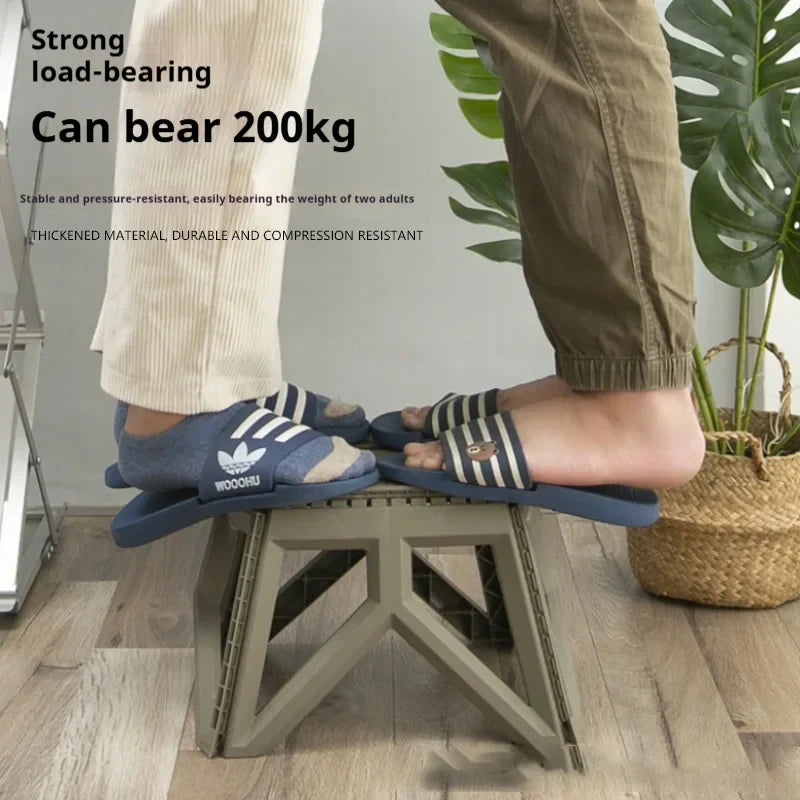 Carvallo Klapphocker | Fällbar Utomhus-Hocker | Hög Bärkapacitet | Kompakt & Väderbeständig Carvallo