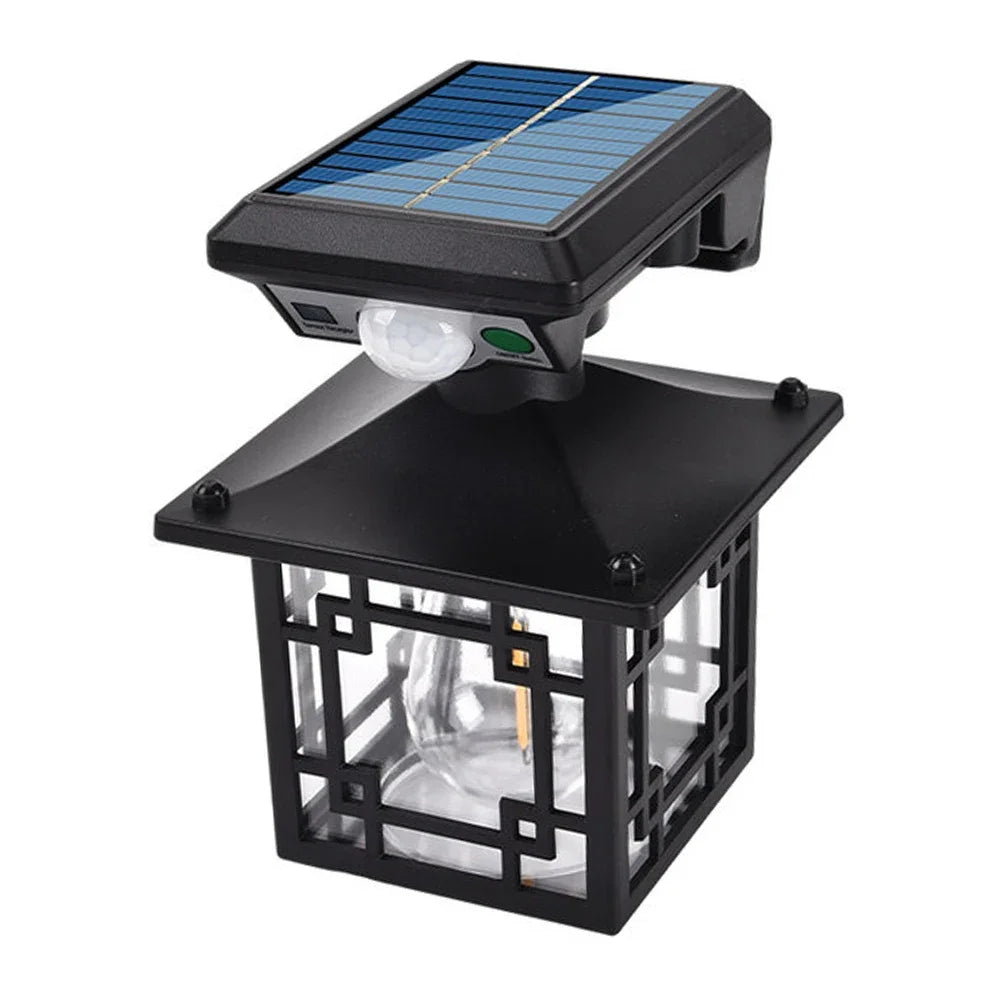 Carvallo Vägglampa SafeLuma Sensor | IP65 Vattentät | Rörelsesensor & Smart Ljusstyrning | För Trädgård, Gård & Terrass Carvallo