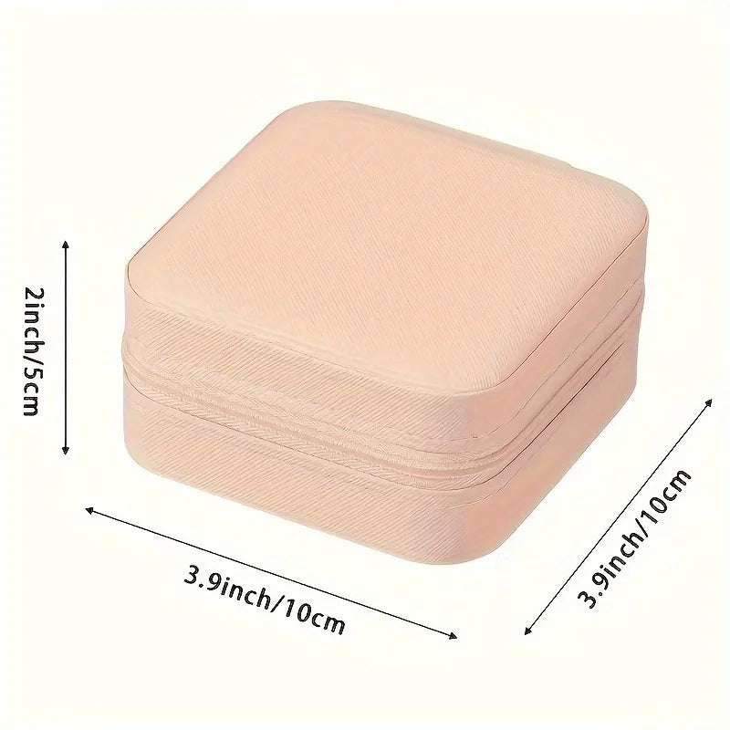 Carvallo VOYELIA | Resefodral för smycken | Kompakt & Stiligt | PU-läder Carvallo