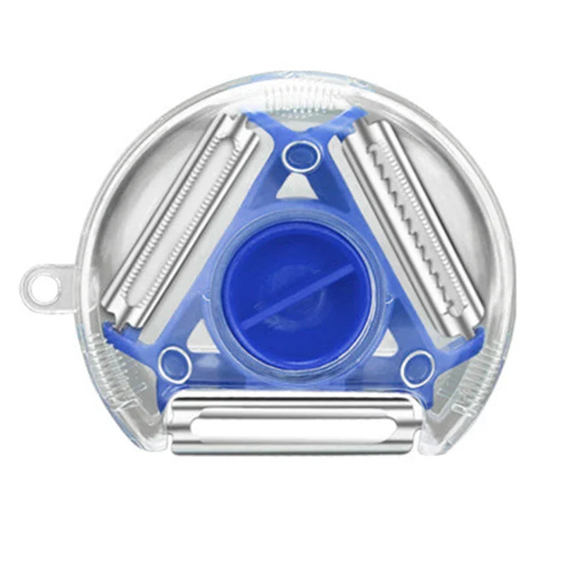 Carvallo Grönsaksskalare | 3-i-1 funktion | Rostfria blad | Diskmaskinssäker Carvallo