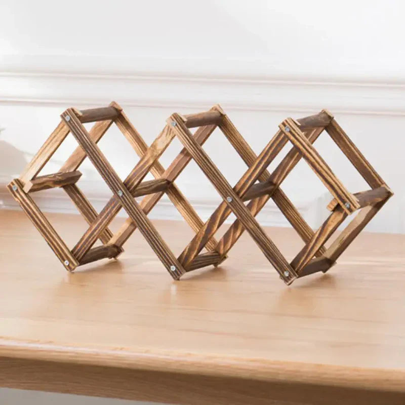 Carvallo - Ihopfällbar furu förvaringsställning Carvallo