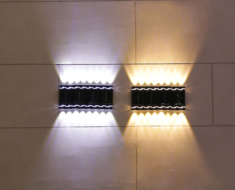 Carvallo SolaRay | Väderbeständig IP65 | LED med skymningssensor | För trädgård, terrass och uppfart Carvallo