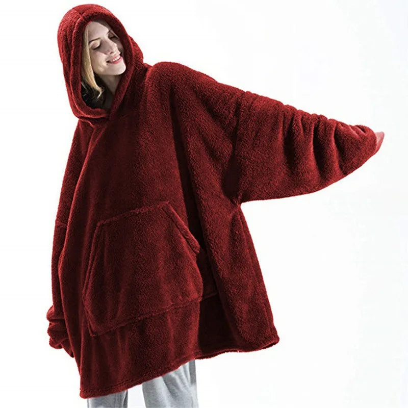 Carvallo - Polstrad Hooded Blanket Carvallo