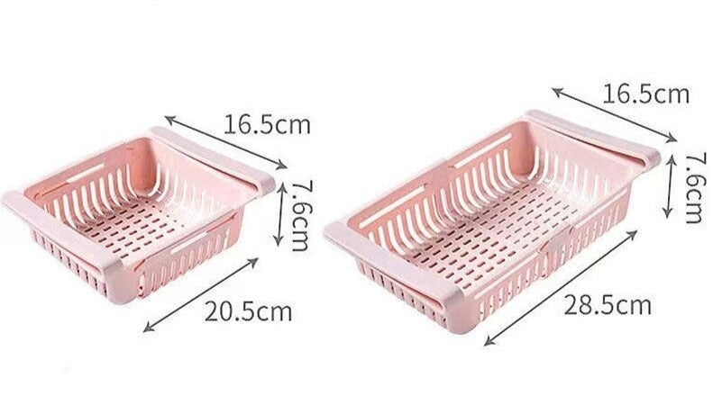 Kylskåp Expanderbar Lådorganisatör-Kitchen-bellasverige-Hemnix