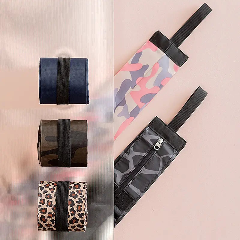 Carvallo Fällbar Shoppingväska | Vattentät & Bärbar | Stort kapacitet för resor, strand & supermarket | Tvättbart nylon Carvallo