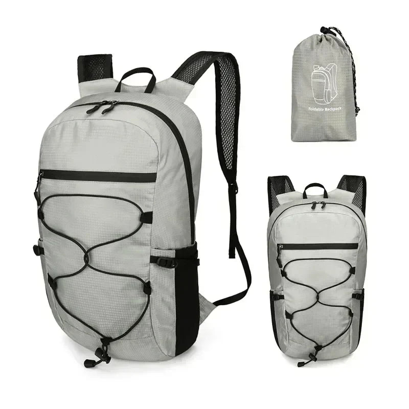 Carvallo PackLite 20 L | Ultralätt & Vattentät | Fällbar för resor & vandring Carvallo