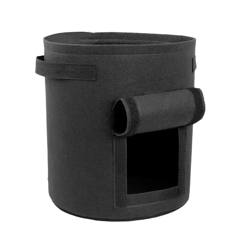 Carvallo RootView Garden | Filtt planteringsväska med fönster | 5/7 gallon | För potatis, grönsaker & örter | Andningsbar & Återanvändbar Carvallo