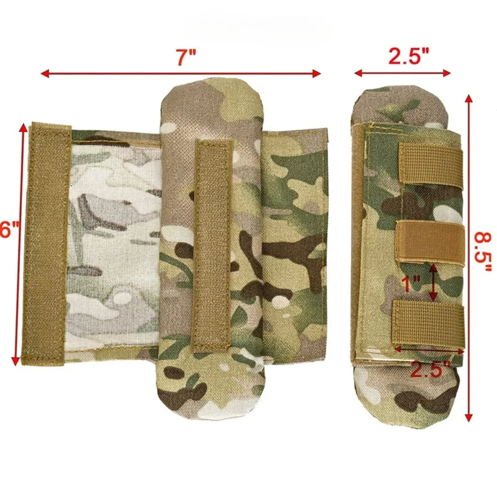 Carvallo StrapEase Pro | Ergonomisk bärhjälp för ryggsäck- & kameraremmar | Andningsbar & avlastande | 22 × 6,5 cm Carvallo