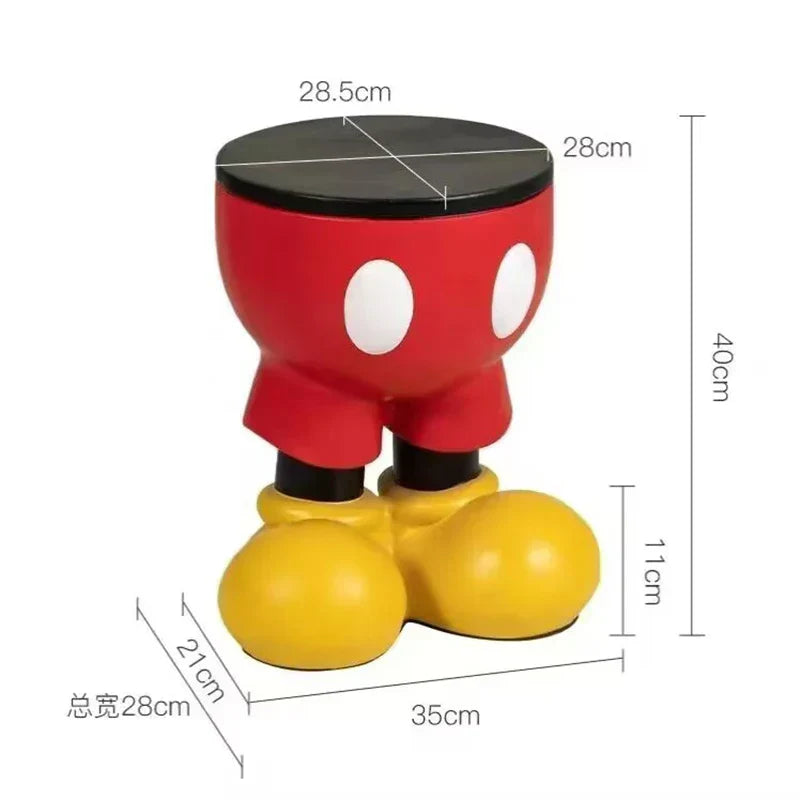 Mickey Mouse Förvaringspall – Praktisk och Glad Förvaringslösning för Barn Carvallo