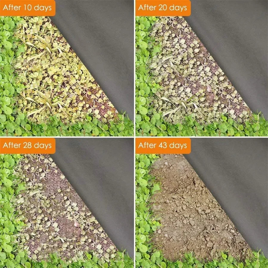 Carvallo TerraShield Pro | Robust trädgårdsvävarulle | UV-beständig & vattengenomtränglig | För bäddar, vägar & infarter Carvallo