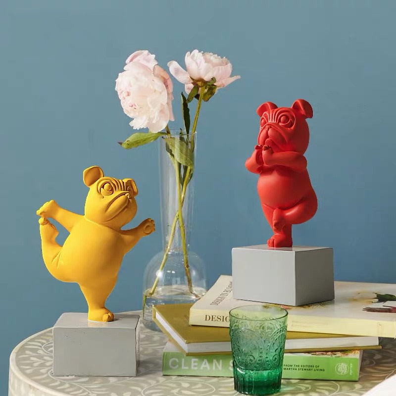 Yoga Bulldog figur-Home-Bellasverige-Hemnix