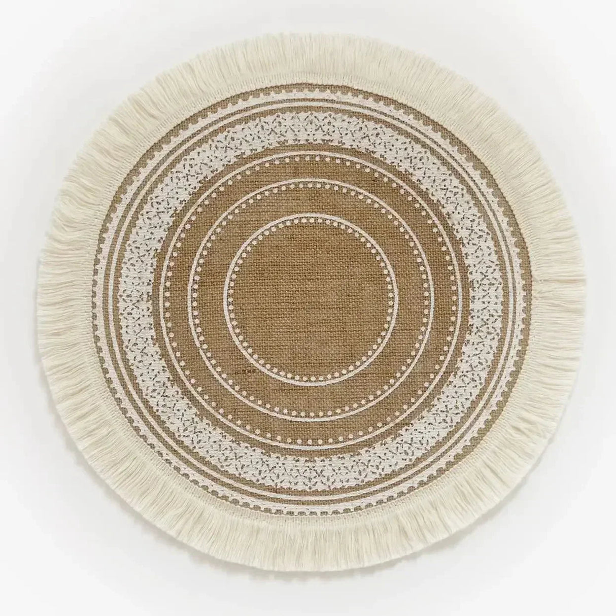 Rustik Elegance Bordsmatta – vävd textur MILA Sverige