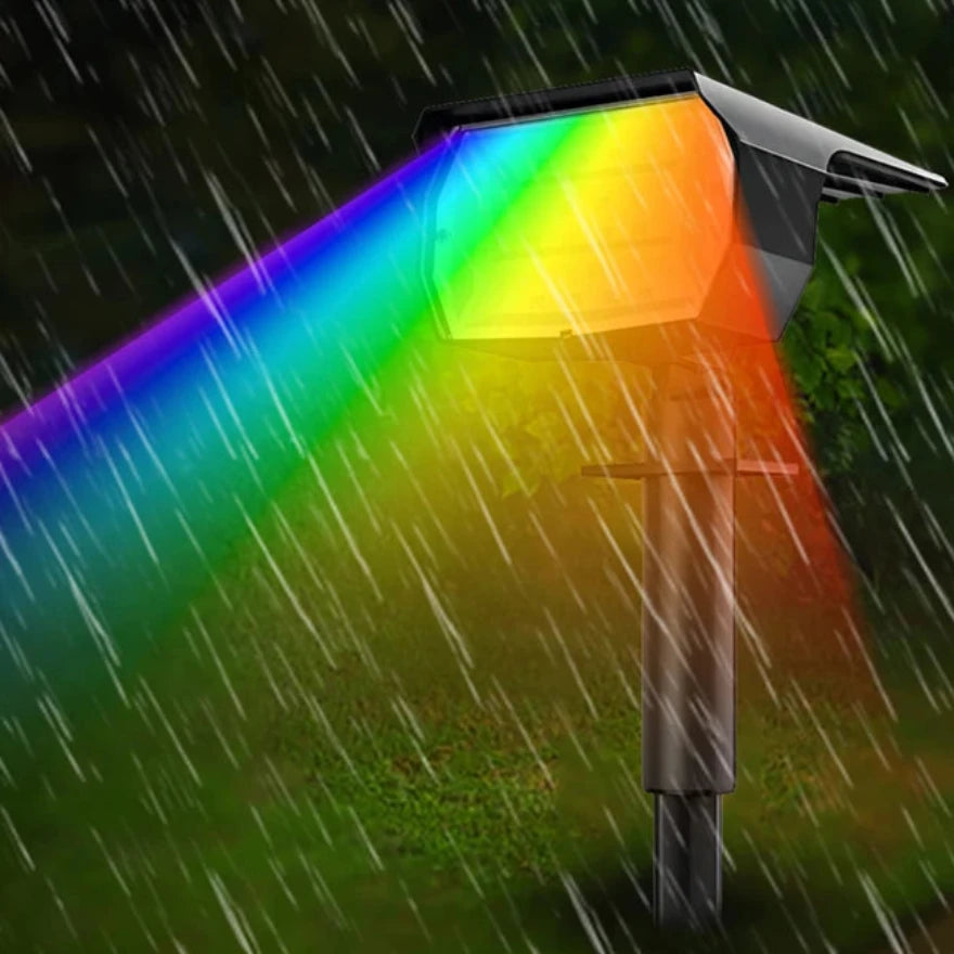 Carvallo - 20 LED RGB solspots med 2-i-1 mångsidig utomhusbelysning Carvallo