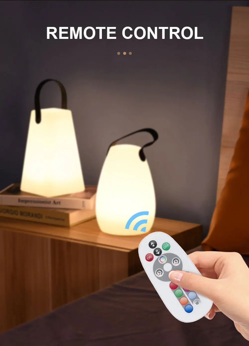 Mobil Vattentät Trådlös Lampa Carvallo