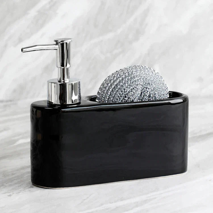 Carvallo – Tvålbehållare med inbyggd svampsupport för ultimata bekvämlighet Carvallo