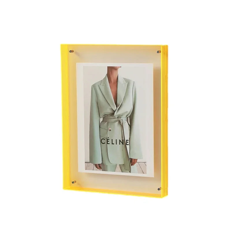 Dubbelsidig fotoram i akryl MILA Sverige