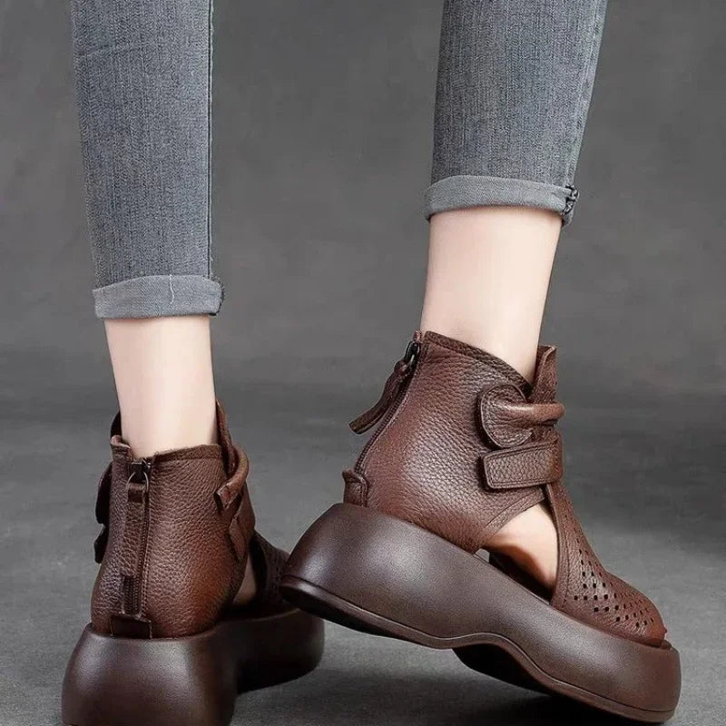 Chic Casual Sandaler för Kvinnor-Shoes for Women-Hemnix-Hemnix