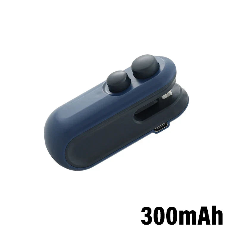 Carvallo Mini Handhållen foliesvetsare | Bärbar & uppladdningsbar | 2-i-1 Förslutning & Skärning | Med magnet & USB-laddningskabel Carvallo