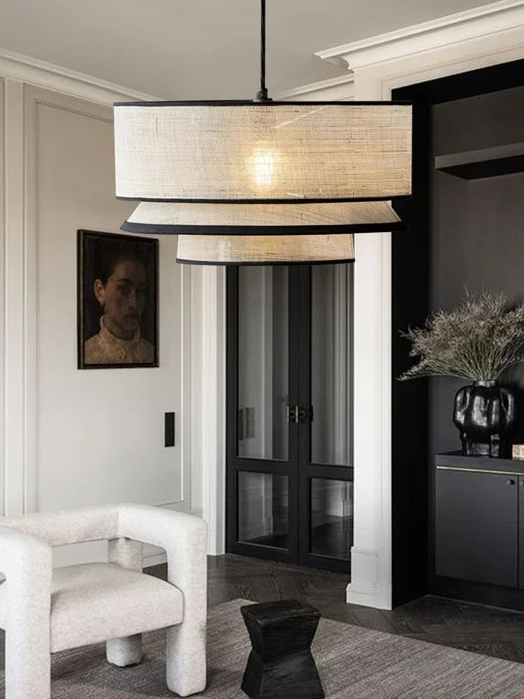 Textil Taklampa – Modern Pendellampa Hemnix