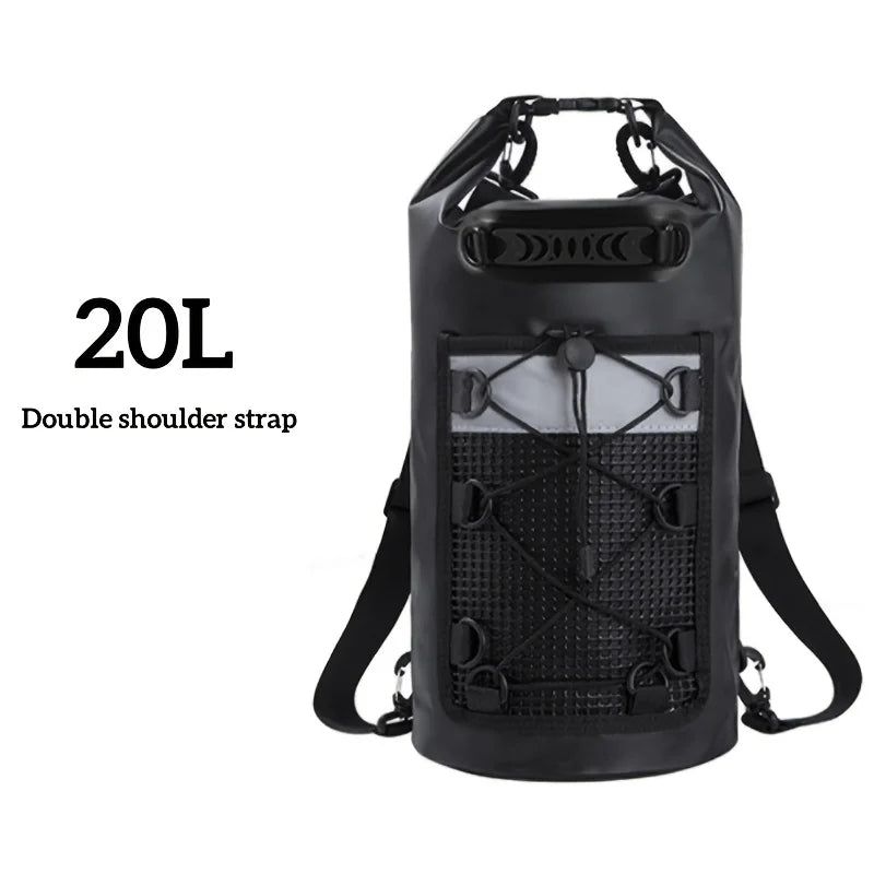 Carvallo Dry Bag AQUARIX Motion | 10/20/30 L | Rolltop & axelrem | För kajak, strand & trekking Carvallo