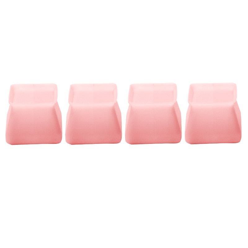 Golvskyddskuddar av silikon-Home-Hemnix-Rosa (fyrkantig)-Hemnix