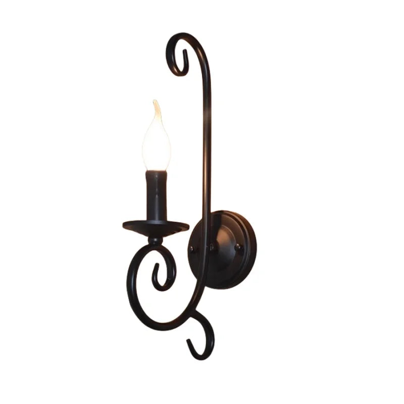 VintageGlow - Industriell Vägglampa Lång Modell För Vardagsrum & Sovrum Carvallo