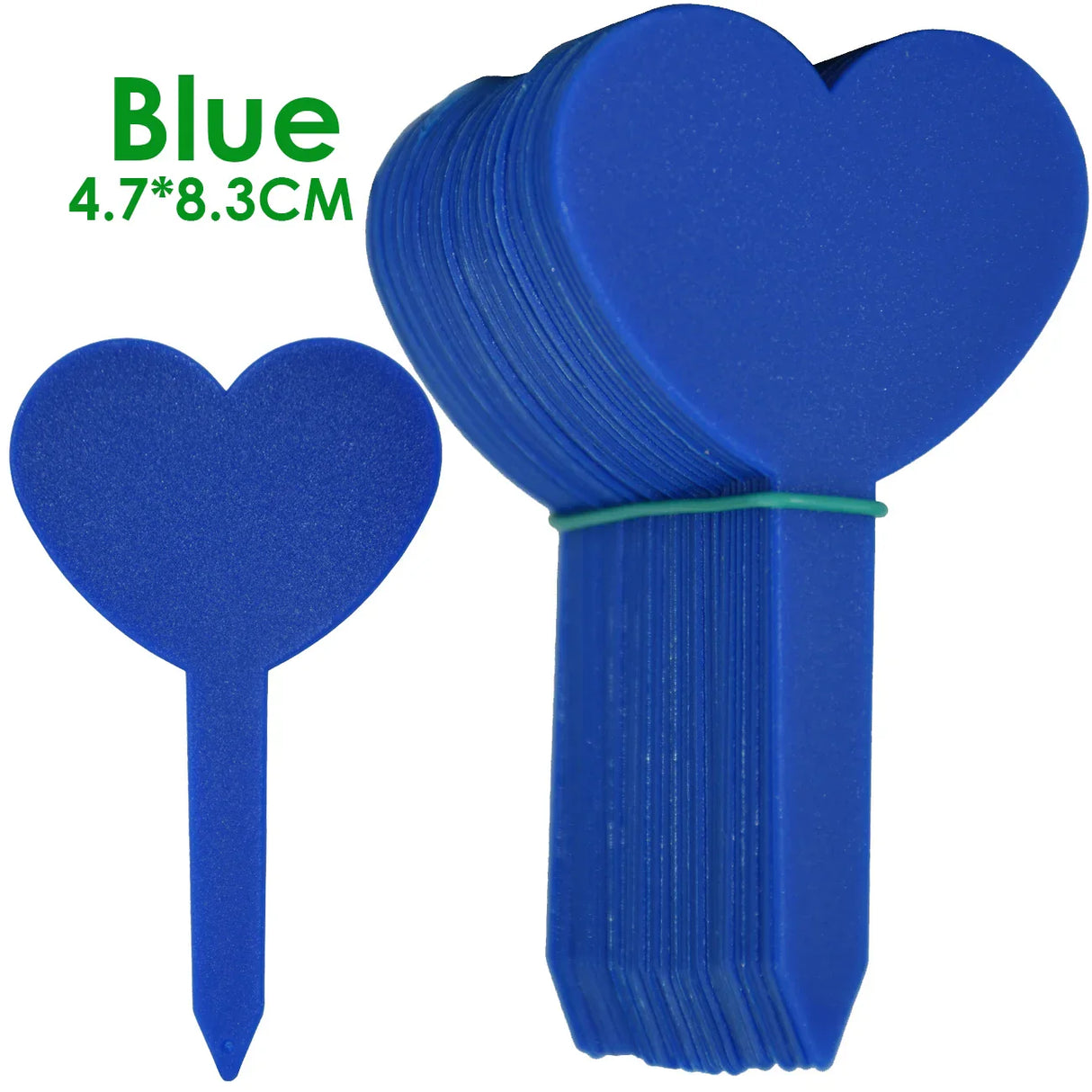 Carvallo Trädgårdsetiketter | 50 stycken | Vattentäta växtskyltar i plast | Återanvändbara | För krukor, rabatter & frön Carvallo