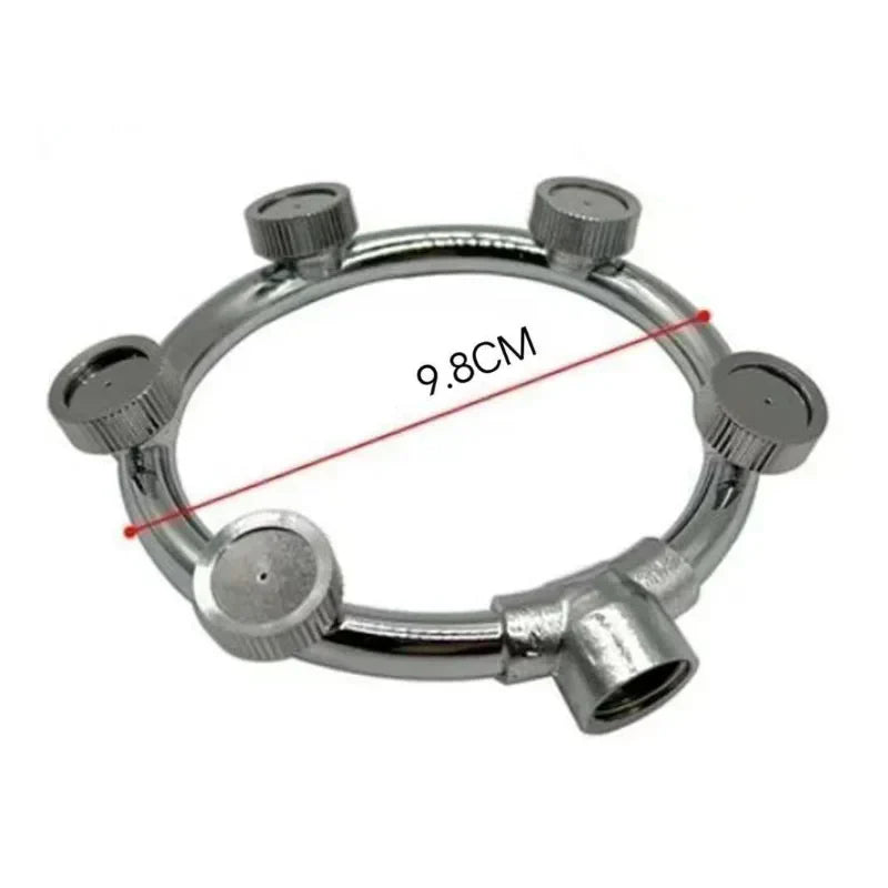 Carvallo Pro | 3/4/5-fach M14 spruthuvud | Högtryck nebulisator | Fin dimma för trädgård & växthus Carvallo