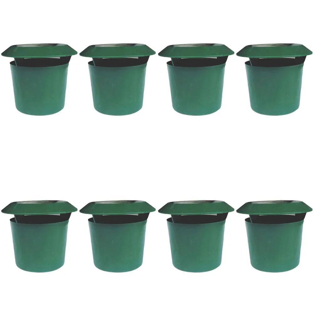 Carvallo Eco | Snigelfälla med ölattraktion | Återanvändbar & Miljövänlig | För trädgård & rabatt | 2/4/10 stycken Carvallo