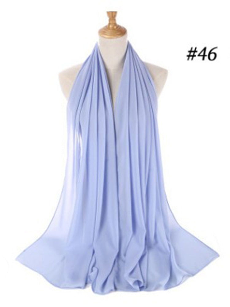 Chiffon Hijab pannband-Clothes for women-Bellasverige-Hemnix