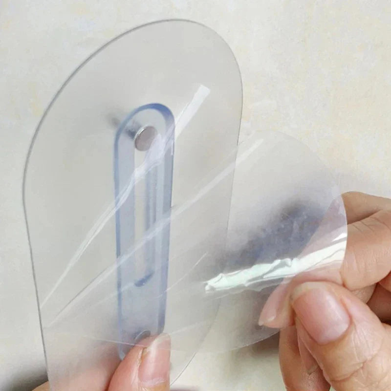 Carvallo Väggkrok FixPro DuoHook 2-pack | Stark lim | Sömlös & justerbar | För bilder, hyllor & väggdekoration Carvallo