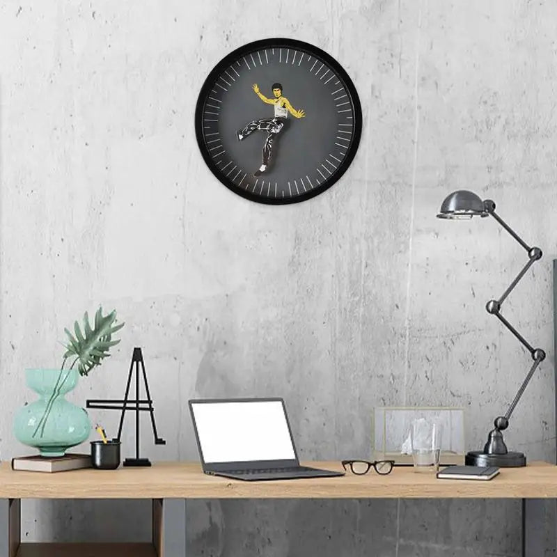 KungFuTime - Kinesisk Kung Fu Väckarklocka för Unik Dekoration Carvallo