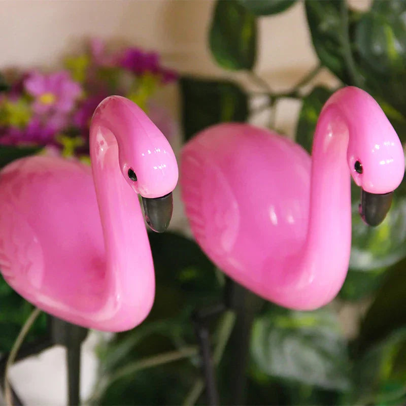 Flamoré GardenGlow Solar Flamingo Garden Light | Waterproof & Decorative | Pink | For Yard, Terrace & Path Lighting Carvallo
