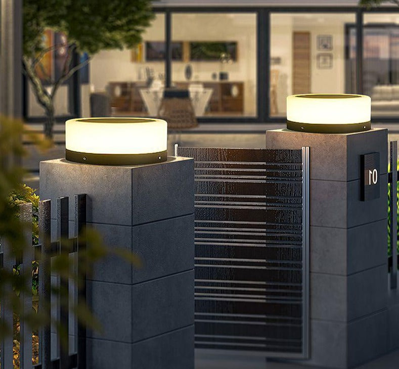 Carvallo-vägglampa LumaSteel | Med skymningssensor | Rostfritt stål & Aluminium | IP65 Väderbeständig | LED Varmvit Carvallo