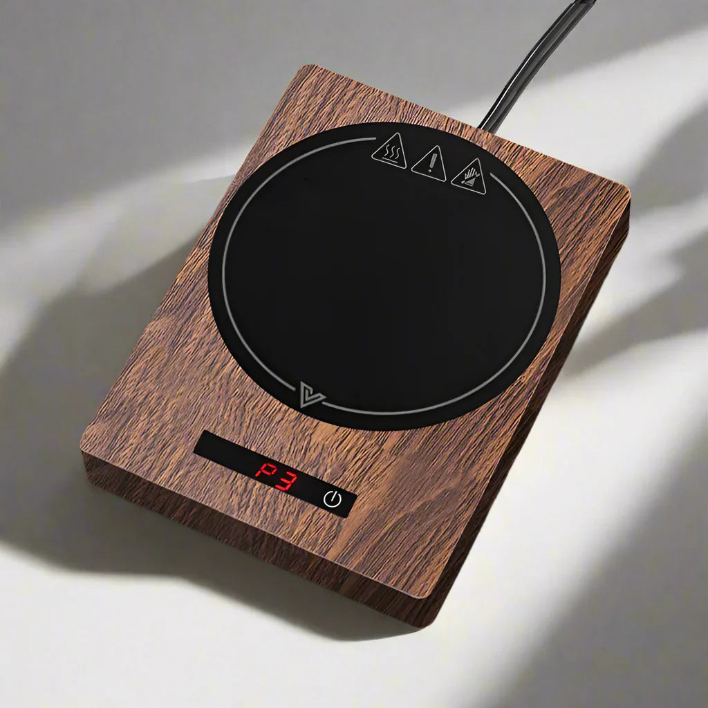 Royaleva Cup Heater Mug Warmer – 5-Temperatur Kaffe & Te Värmeplatta för Skrivbord & Kontor Carvallo