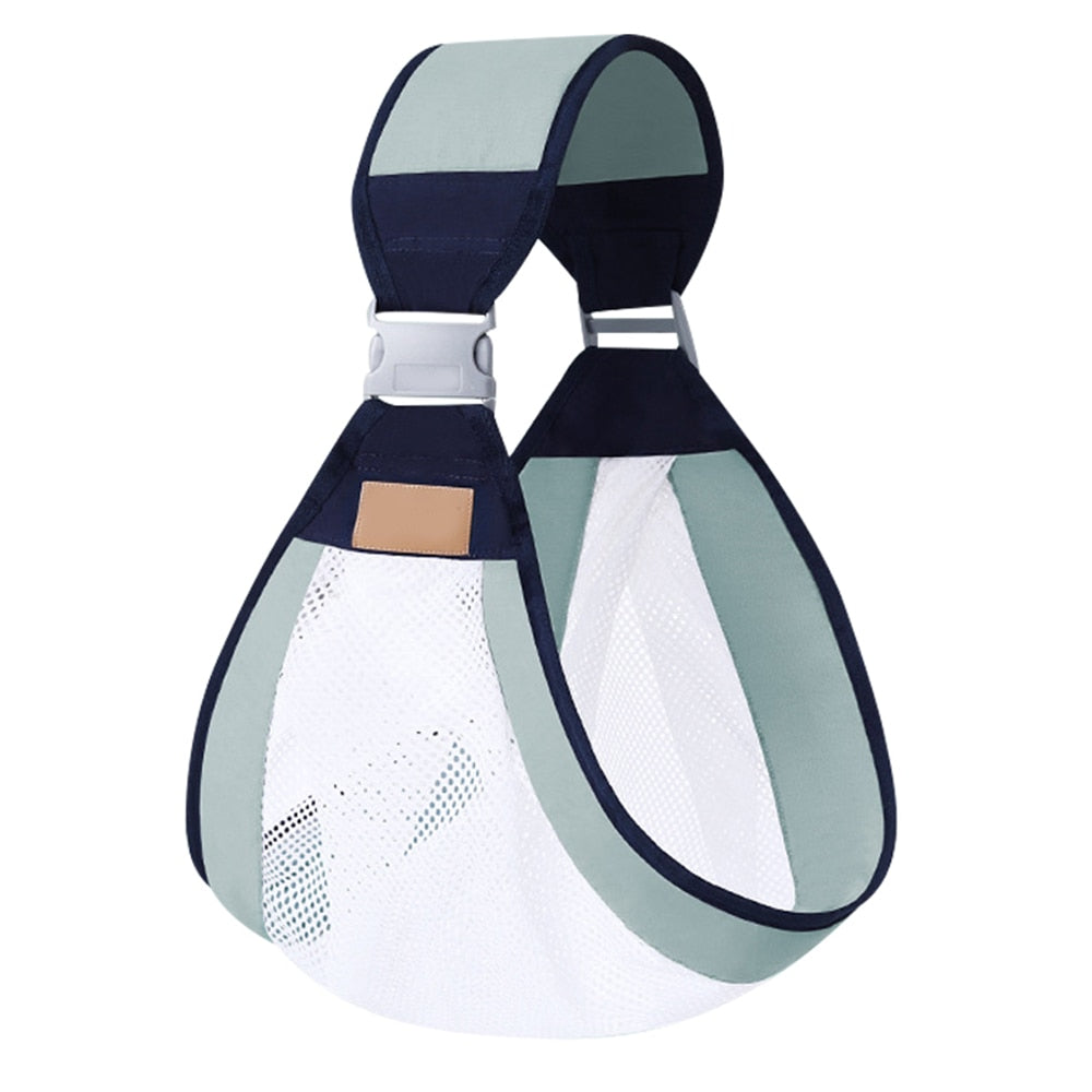 Justerbar Bärsele för Spädbarn-Kids-Hemnix-Grön-Nät-Hemnix