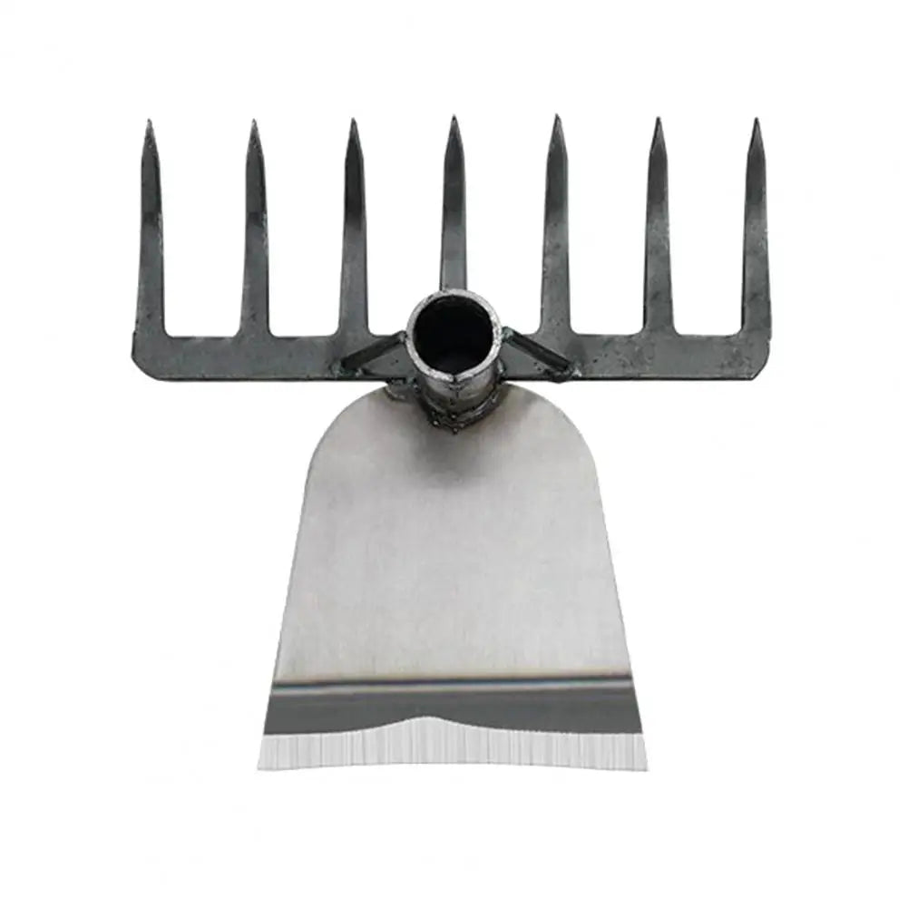 Carvallo Trädgårdsrake & Hacka | 2-i-1 Ogräsborttagare | Tung belastning | För rabatter & gräskötsel Carvallo