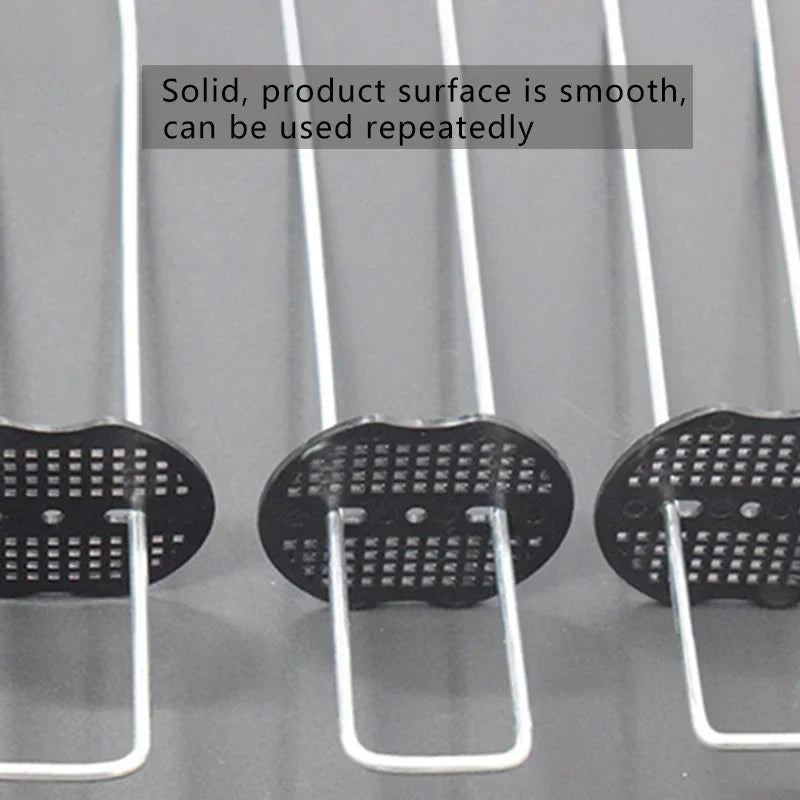 Carvallo-Set Fixaro GripSteel | 40x Trädgårdshakar & Brickor | Galvaniserade jordankare för ogräsduk, presenning & tältfäste Carvallo