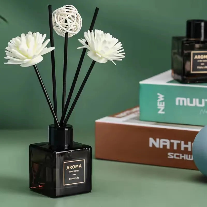 Carvallo doftdiffuser 50 ml | Lågfri rumsdoftdekoration | Gåvoidé & rumsparfym | För hemmet & kontoret Carvallo