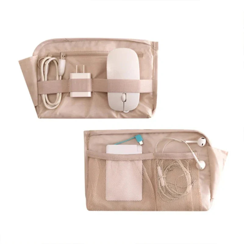 Carvallo Kabelväska Vattentät | Elektronik-organisatör för resor | Kompakt & Robust | Nylon 23x15cm Carvallo