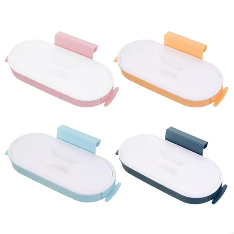 Carvallo Cleanuvo ClipBin | Med lock & ringfäste | För upphängning på skåpdörrar | Återanvändbar & tvättbar Carvallo