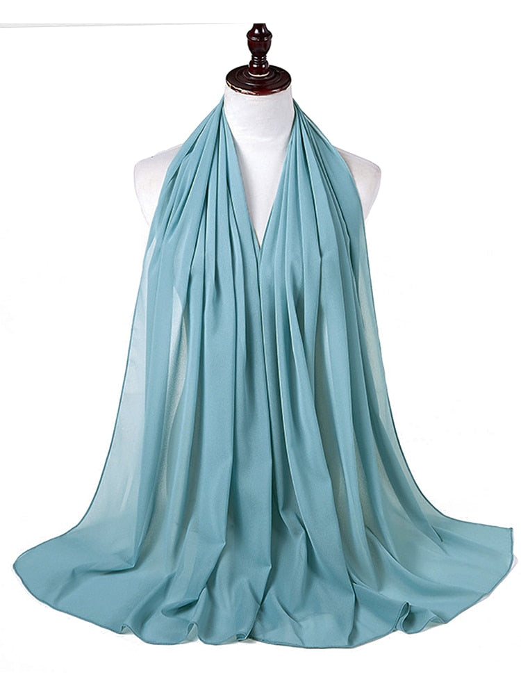 Chiffon Hijab pannband-Clothes for women-Bellasverige-Hemnix