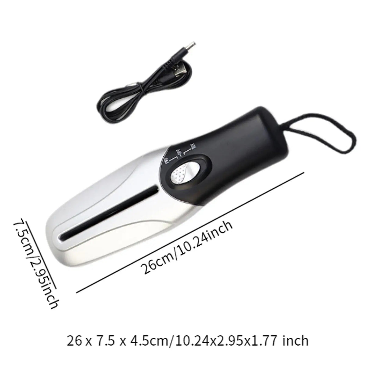 Carvallo Mini Pappersförstörare | Bärbar & USB-driven | För A4/A6 Papper | Tyst & Kompakt Carvallo