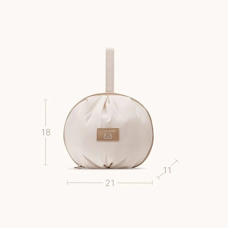 Carvallo ShellCase Underkläder Organizer Snäckform | Vattentät & Rymlig | För resor & Hemma Carvallo