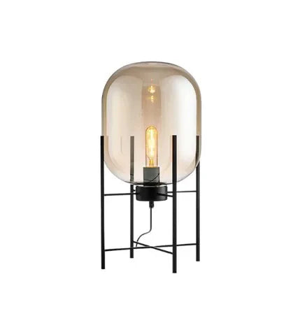 BubbleGlow Golvlampa – Skandinavisk Postmodern Lampa i Glas Hemnix