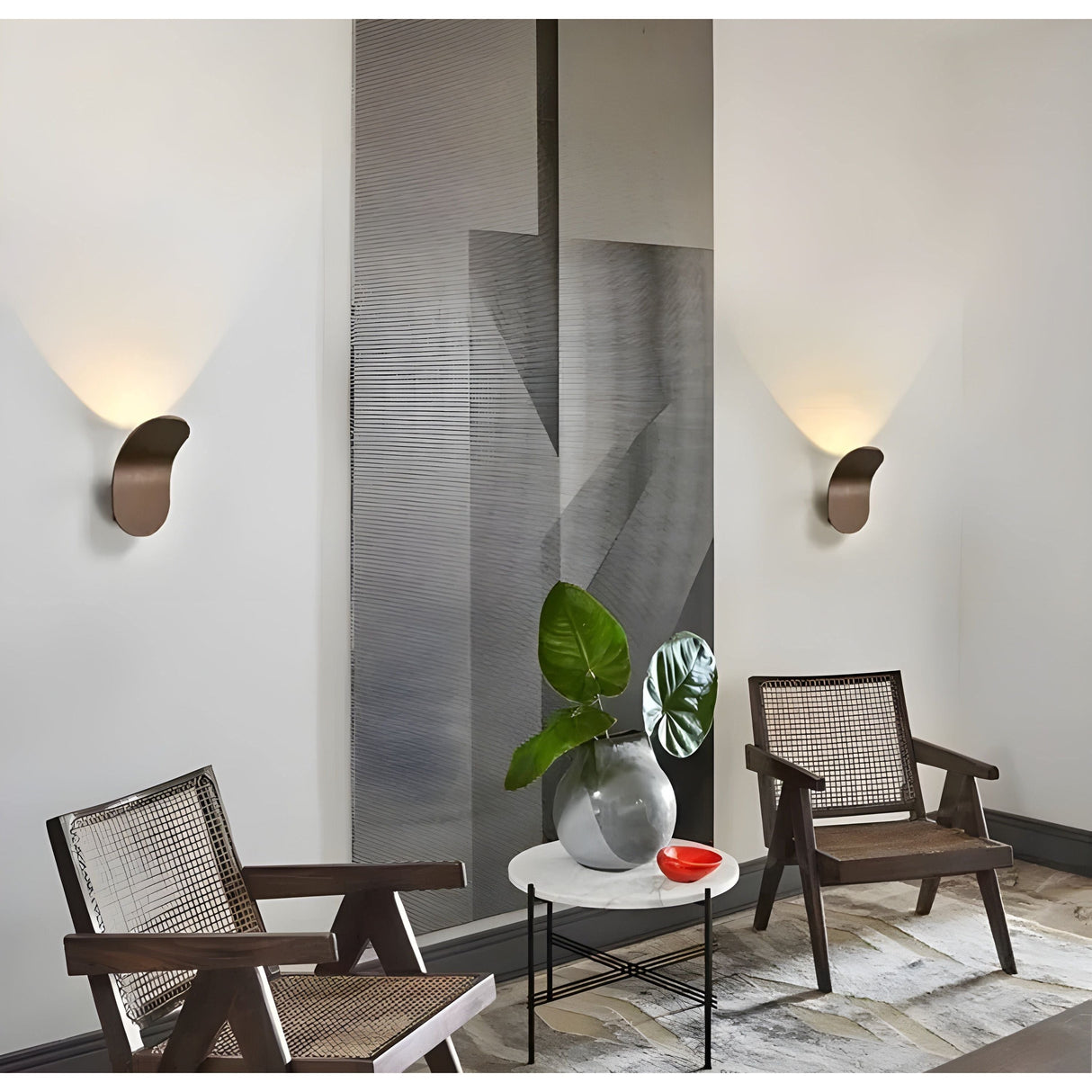 LED vägglampa med svängarm – Justerbar design för hall och vardagsrum Carvallo