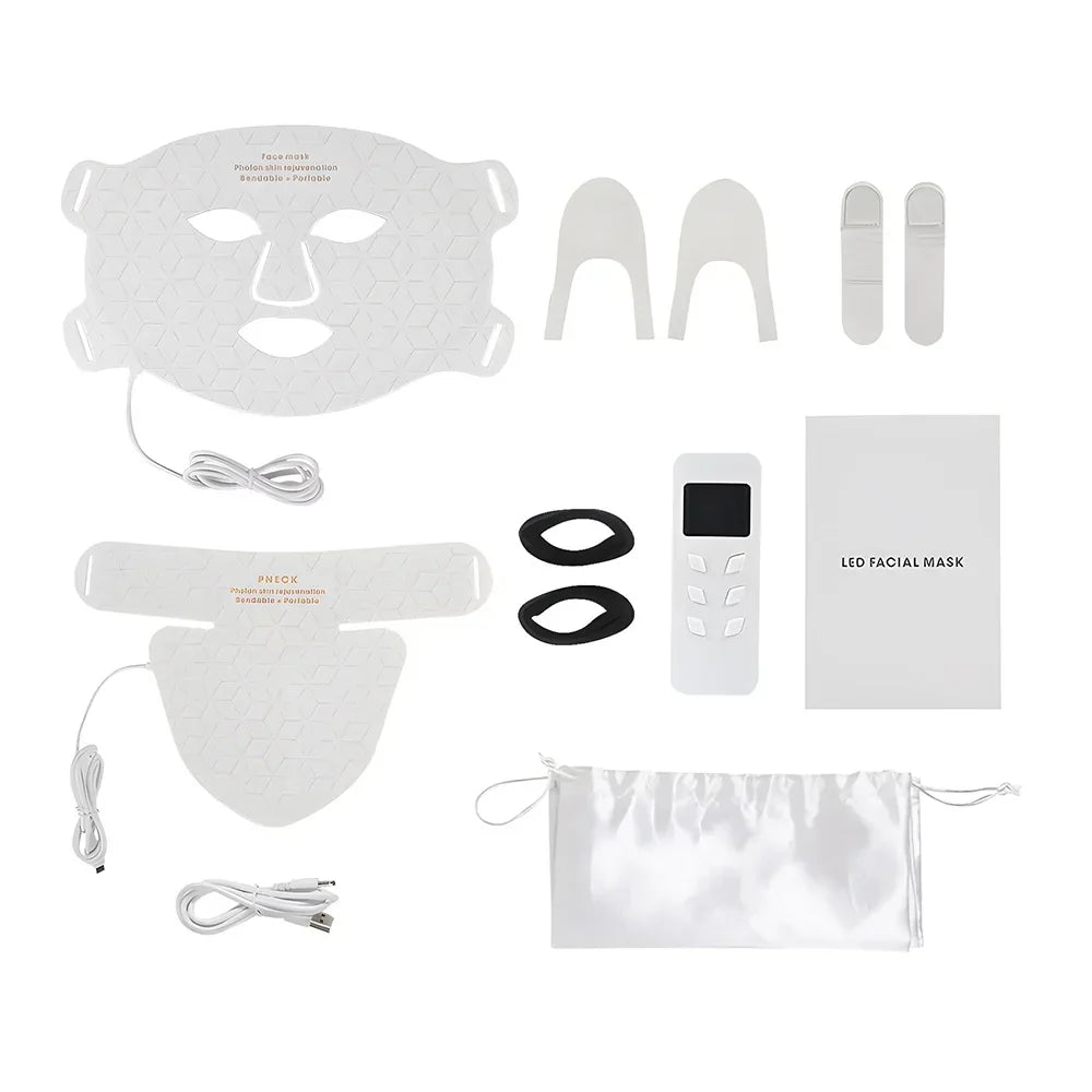 Hudförnyande mask – Avancerad LED-vård för rynkor och finnar MILA Sverige