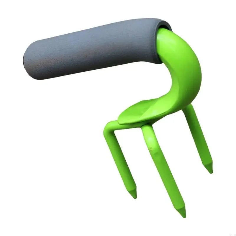 Carvallo ogräsborttagare av kolstål | Rostfri & ergonomisk | Handverktyg för jordbeluftning & trädgårdsskötsel | 17×13×8 cm Carvallo