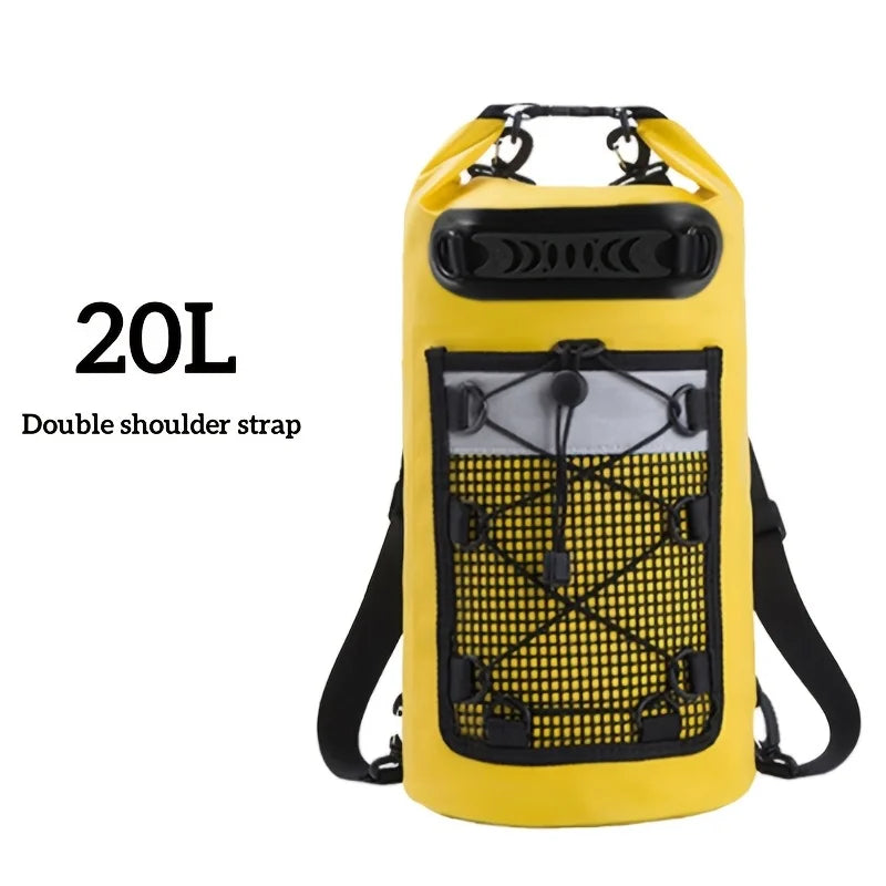 Carvallo Dry Bag AQUARIX Motion | 10/20/30 L | Rolltop & axelrem | För kajak, strand & trekking Carvallo
